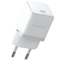 Laddare - BASEUS - Palm - 20W - Typ-C - Snabbladdning - Månvit Månen vit