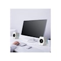 Miniatyrbild 3 av 5: Office 2.0-högtalare - Edifier - G2000 - Bluetooth - RGB - 16 W RMS Vit