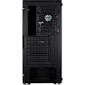 Miniatyrbild 2 av 4: Aerocool Quartz REVO, Midi-Tower Case, PC, Stål, ATX, Micro-ATX, Mini-ITX, Svart, Gaming