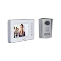 Miniatyrbild 2 av 3: CHACON 4-tråds färg 4,3" handsfree videointercom med mörkerseende Vit
