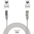Miniatyrbild 1 av 3: Ethernet nätverkskabel RJ45 Cat 5e FTP-skärmad 100MHz Längd 5m grå