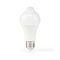 NEDIS LED-lampa 8,5W 3000K Rörelsesensor PIR Vit