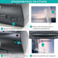 Miniatyrbild 2 av 4: Pack Laminator A3 A4 A5 A6 A7 med 100 A4 lamineringspåsar