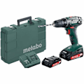 Miniatyrbild 2 av 3: Metabo BS 18 2-växlad oljefri sladdlös borrmaskin/skruvdragare 10 mm 48 N m 2 x 18 V batterier