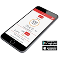 Miniatyrbild 2 av 4: VEMER VE772000 TUO WIFI - WiFi-termostat, Programmerbar, Styres via smartphone-app, Strøm 230V, Hvid