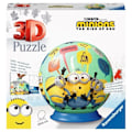 Miniatyrbild 3 av 4: 3D Ball Minions 2 Pussel - Ravensburger - 72 numrerade bitar - Från 6 år