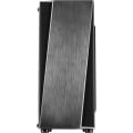 Miniatyrbild 4 av 4: INTER-TECH T-11 Televen Black Tower PC-fodral - 2 inre fack - 3 fläktar - ATX/ITX/Micro ATX