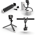 Miniatyrbild 1 av 4: Flexibel Stativ - Digicharge - 10'' - Justerbar - Kompatibel med GoPro - 360° Kulled