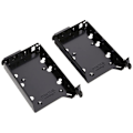 Miniatyrbild 1 av 2: Intern disk Fractal design - FD-ACC-HDD-A-BK-2P - HDD-enhetsfackset Type A svart