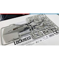 Miniatyrbild 2 av 6: Lockheed P-38 F/G Lightning flygplansmodell - Tamiya 61120 - 1/48 + 14 år - Grön - Plast