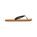 Miniatyrbild 2 av 4: Flip Flops för kvinnor - Roxy - Costas - Remmar i syntetiskt läder - Svarta Svart 40