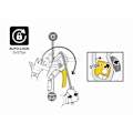 Miniatyrbild 2 av 3: Nedstigningsbromsare I'D S PETZL - panikfunktion - D020AA00 Gul