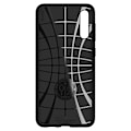 Miniatyrbild 4 av 4: Spigen Samsung Galaxy A50/A30s/A50s Fodral [Rugged Armor] Mjukt, stötsäkert, anti-skrapa, kolfiber (611CS26199) Svart