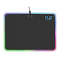 Miniatyrbild 1 av 4: Ewent PL3341 Gaming Mouse Pad - Svart - USB-driven - Halkfri bas - RGB-ljuseffekter