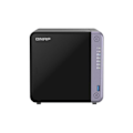 Miniatyrbild 2 av 2: QNAP NAS-server - TS-432X-4G - 4 fack - 10GbE - 4GB DDR4 - Svart