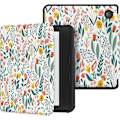 Miniatyrbild 1 av 4: Coque för Kobo Libra Colour - MoKo - N428 - Lätt - Automatisk väckning/sömn - Rep-häfte Blomma