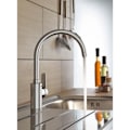 Miniatyrbild 2 av 3: Köksblandare - GROHE Get - Krom - C-pip - Hög pip - 150° rotation Krom