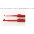 Miniatyrbild 3 av 4: Tulip Etimo Red Softgrip Virknålsset - 1 enhet