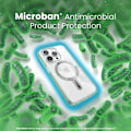 Miniatyrbild 5 av 6: Speck Presidio Perfect-Clear Grip ClickLock & Magsafe - Fodral för iPhone 15 Pro (Klar / Chrome Finish / Serene Silver)