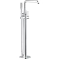 Miniatyrbild 1 av 4: GROHE Essence bad-/duschblandare - 360° vridbar pip - Golvmontering - Temperaturbegränsare - Krom Grå krom