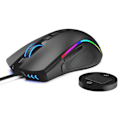 Miniatyrbild 3 av 4: Redragon m721 Pro, Lonewolf 2 Wired Game Mouse, 16000dpi, 8-knapps programmerbar Svart