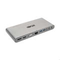Miniatyrbild 3 av 4: Dockningsstation - Tripp Lite - USB-C Dock - Trippelvisning - 4K HDMI/DisplayPort - 100W PD-laddning