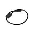 Miniatyrbild 1 av 3: USB-C Hona till Micro USB Hane Adapterkabel - DLH - Charge & Sync - Svart