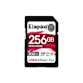 Miniatyrbild 1 av 4: Kingston Minneskort SD 256GB Canvas React Plus 300/260 UHS-II U3 - 0740617301977