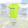 Miniatyrbild 4 av 4: T-shirt Svart spricka - BCR281723-Y1-40 - Dam T-shirt Funktion Funktion T-shirt för Kvinna Kvinna Gul 40