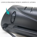 Miniatyrbild 4 av 4: Laminator Pro A3 A4 A5 A6 A7 upp till 2 x 125 mikron snabb laminering för hemmet eller kontoret