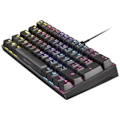 Miniatyrbild 4 av 4: Mars Gaming MKMINI Noir - Ultrakompakt RGB Mekaniskt Tangentbord - Brun Switch Spansk Layout
