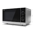 Miniatyrbild 3 av 4: Sharp YC-PS201AE-S Mikrovågsugn (700 W, 20 L, 6 effektnivåer, avfrostningsfunktion, enkel rengöring)