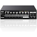 Miniatyrbild 1 av 6: Switch Ethernet 2,5G - Tenda - TEM2010X - 8 portar RJ45 - 2 portar SFP+ 10G - VLAN, Statisk Aggregation