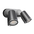 Miniatyrbild 1 av 6: Utomhus LED-strålkastare med STEINEL Spot DUO Sensor Connect Bluetooth 14.6W 3000K - Antracit Grå