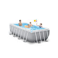 Miniatyrbild 2 av 4: Intex ovan mark pool Prism Ram 400 x 200 x 122 pvc grå