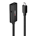 Miniatyrbild 1 av 4: ACTIVE FÖRLÄNGNINGSLAD USB 3.2 C-C, 5M LINDY 43356