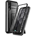 Miniatyrbild 1 av 6: Skyddsfodral - Supcase - Samsung Galaxy A50 - 360° skydd - Integrerat stöd - Svart svart