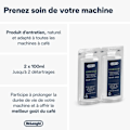 Miniatyrbild 2 av 6: DELONGHI DLS C200 EcoDecalk Mini Avkalkningsmedel 2x100ml för alla Delonghi kaffemaskiner