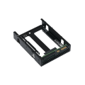 Miniatyrbild 2 av 3: Hårddisk/SSD-kapsling - QNAP - QDA-A2AR - 2 fack 2.5 tum - SATA III - RAID 0,1,JBOD