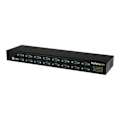 Miniatyrbild 3 av 4: USB Seriell Hub - STARTECH - USB till 16x DB9 RS232 Adapter - Rackmonterbar - FTDI - Svart