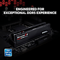 Miniatyrbild 2 av 3: G.Skill RipJaws S5 32 GB (2 x 16 GB) DDR5 5600 MHz CL28 - Svart - Dual Channel Kit 2 DDR5 PC5-44800 RAM - F5-5600J2834F1