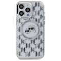 Miniatyrbild 2 av 2: Coque MagSafe Karl Lagerfeld IML Monogram Karl & Choupette för iPhone 16 Pro Max (transparent)