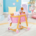 Miniatyrbild 2 av 2: Zapf Creation - Baby born Cradle - Modern design - Hjul - Sängkläder ingår Rosa