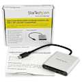Miniatyrbild 5 av 5: STARTECH Multi-Card Reader med USB-C SD / MicroSD / CompactFlash - USB 3.0