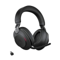 Miniatyrbild 1 av 4: PC-headset - Jabra - Evolve2 85 - Trådlöst - Brusreducering - Lång batteritid Svart