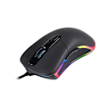 Miniatyrbild 1 av 6: Dragonwar G21 CASTER Professional RGB 7000dpi Ergonomisk och anpassningsbar spelmus med 7 knappar - svart Färg