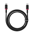 Miniatyrbild 1 av 6: USB-C data kabel USB-C, 100 W, 1 m - Baseus Dura (P1037780803U01-01) - Svart
