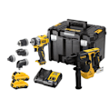 Miniatyrbild 2 av 2: Kit 2 Tools XR 12V 3Ah Li-Ion borstlös DEWALT borrskruvdragare + slagskruvdragare - DCK2101L2T-QW