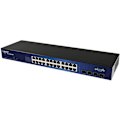 Miniatyrbild 1 av 3: Nätverksswitch - ALLNET - 127211 - 24 portar - Gigabit Ethernet - L2 - Väggmontering