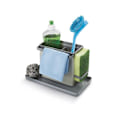 Miniatyrbild 2 av 6: Diskbänksarrangör - METALTEX - Tidy-Tex - Modulbricka - Grå - Plast Sorterat efter färg, en grön modell